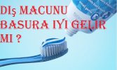 Diş macunu basura iyi gelir mi ?
